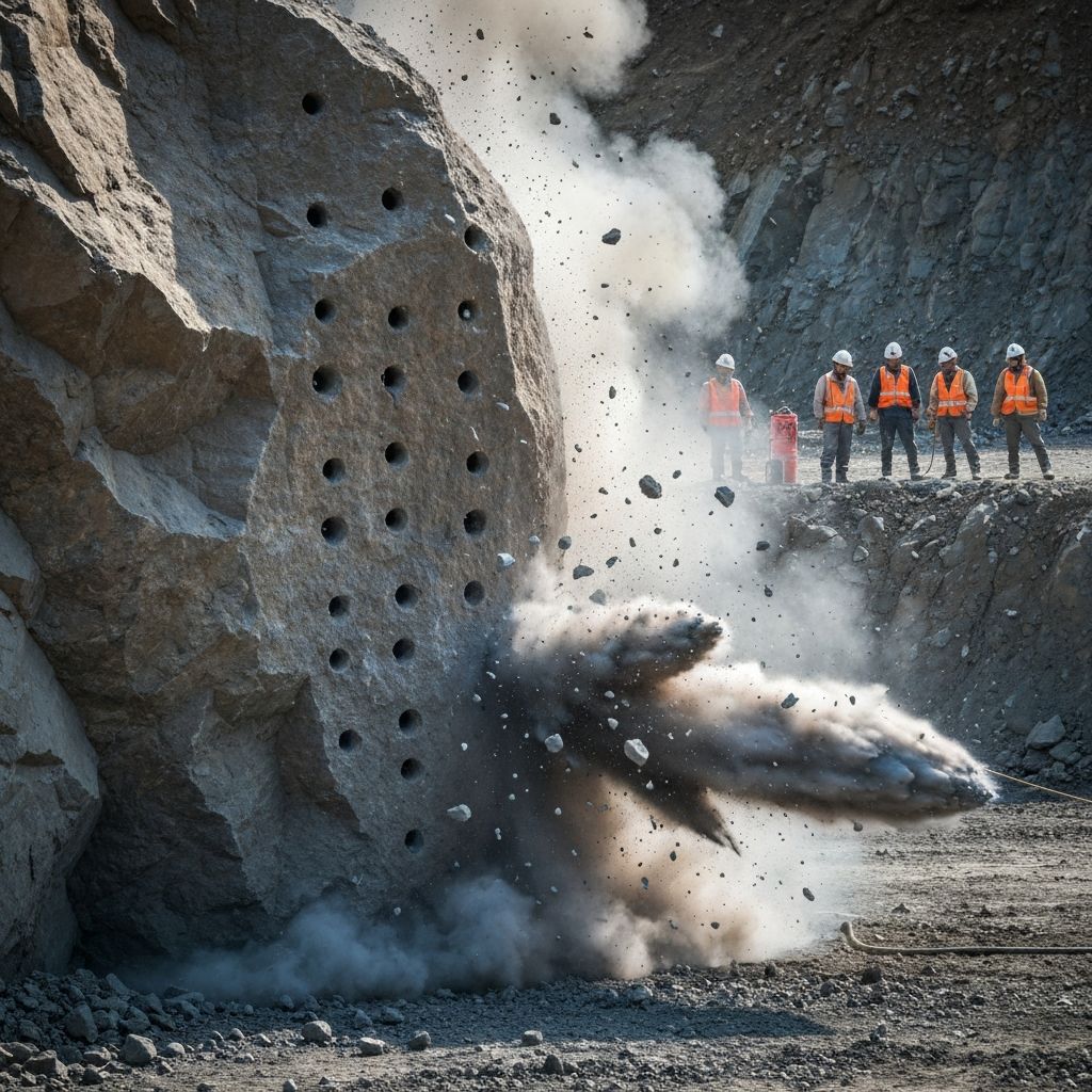 Desmonte de Rocha - Infraestrutura