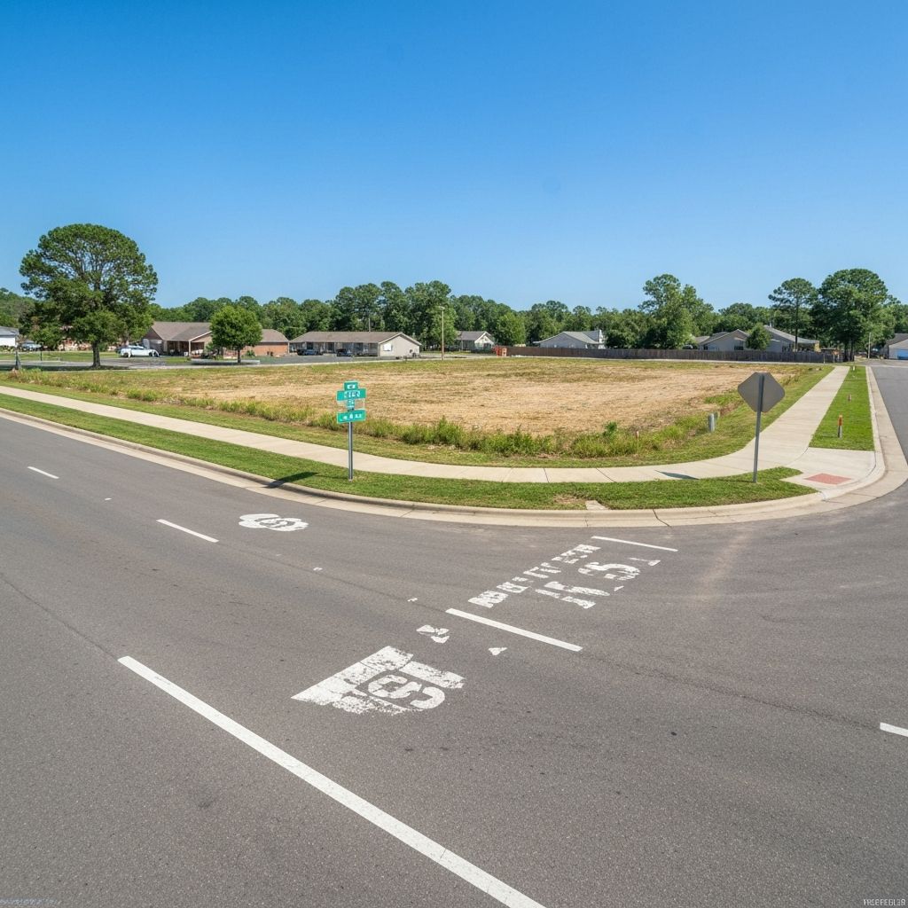 Preparação de Grande Terreno Comercial